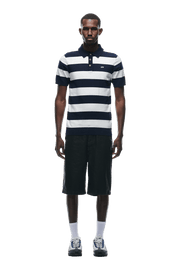STRIPED POLO NIGHT SKY