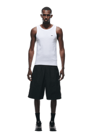 BAGGY NYLON SHORTS BLACK