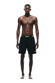 BOXER SWIM SHORTS BLACK