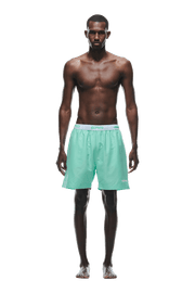 BOXER SWIM SHORTS LIGHT MOSS