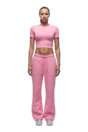 WMNS CROPPED T-SHIRT BUBBLEGLOW