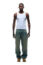 CENTER SEAM DENIM LIGHT WASH