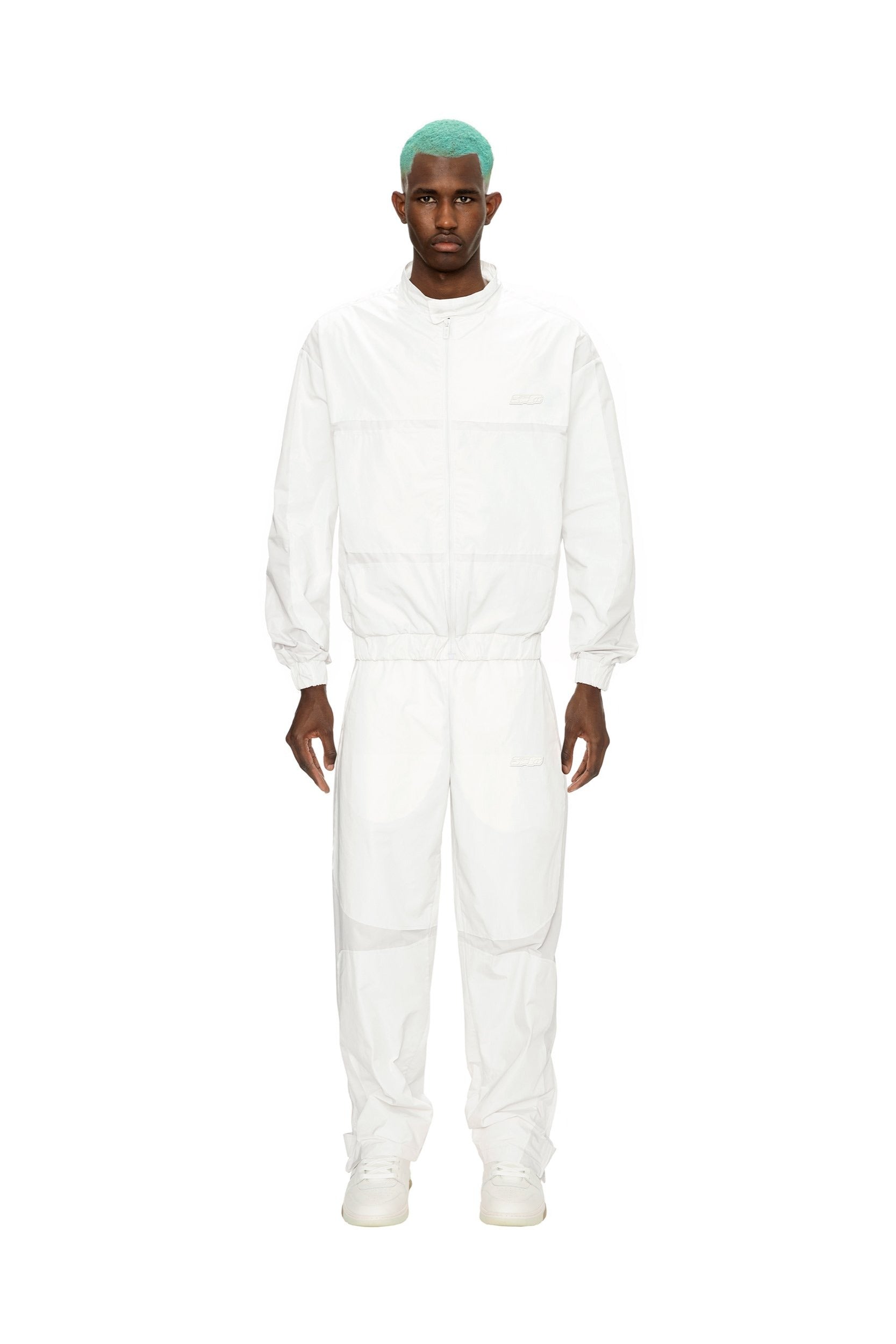 TRACK PANTS WHITE