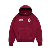 ICONS HOODIE BURNED RED