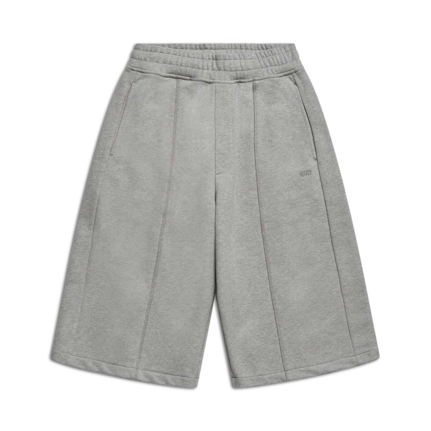 6PM+ LONG SHORTS GREY MELANGE