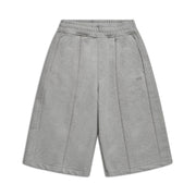 6PM+ LONG SHORTS GREY MELANGE