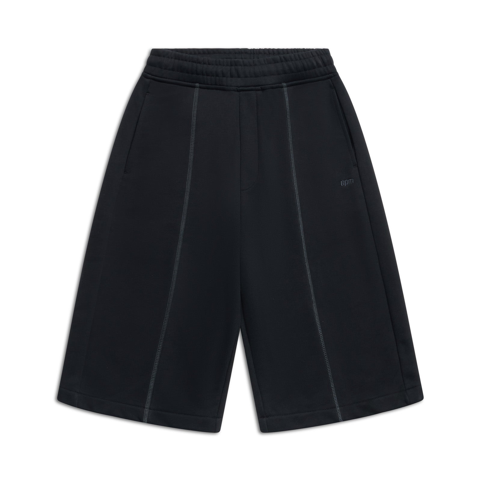 6PM+ LONG SHORTS FADED BLACK