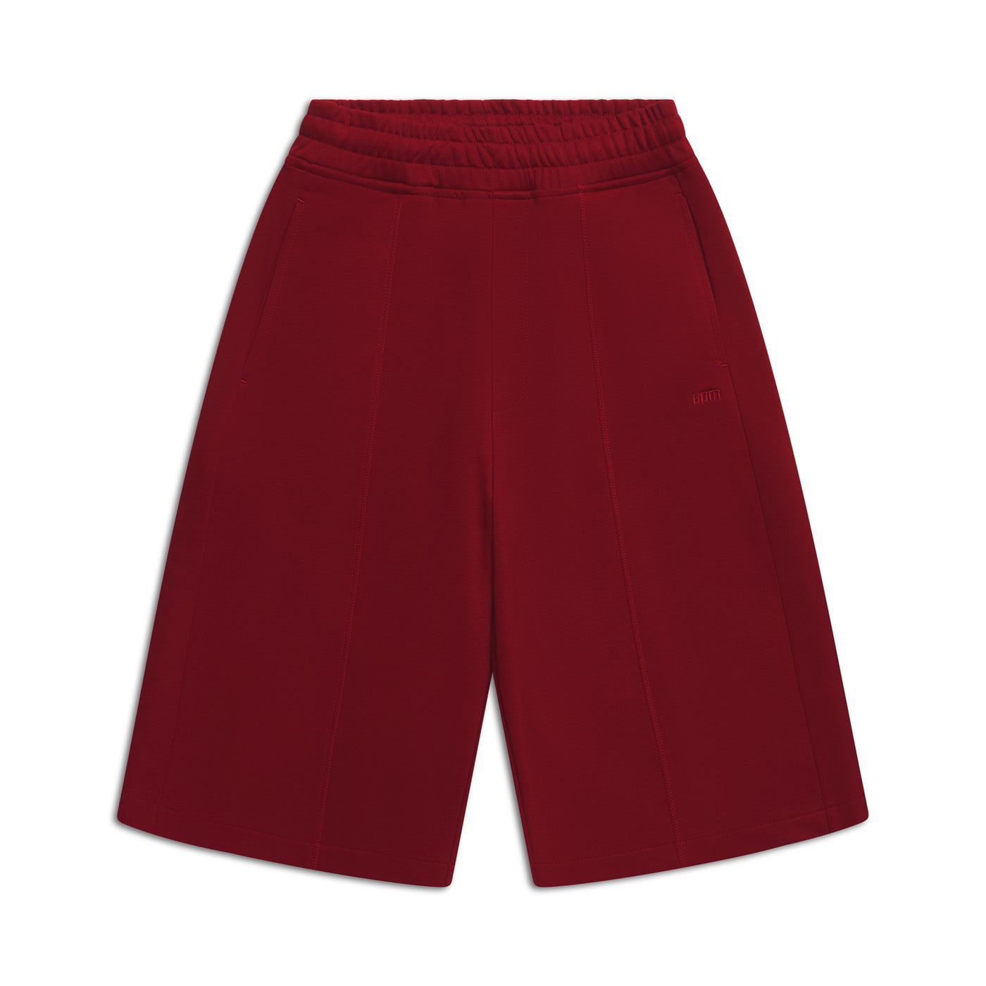 6PM+ LONG SHORTS WINE RED