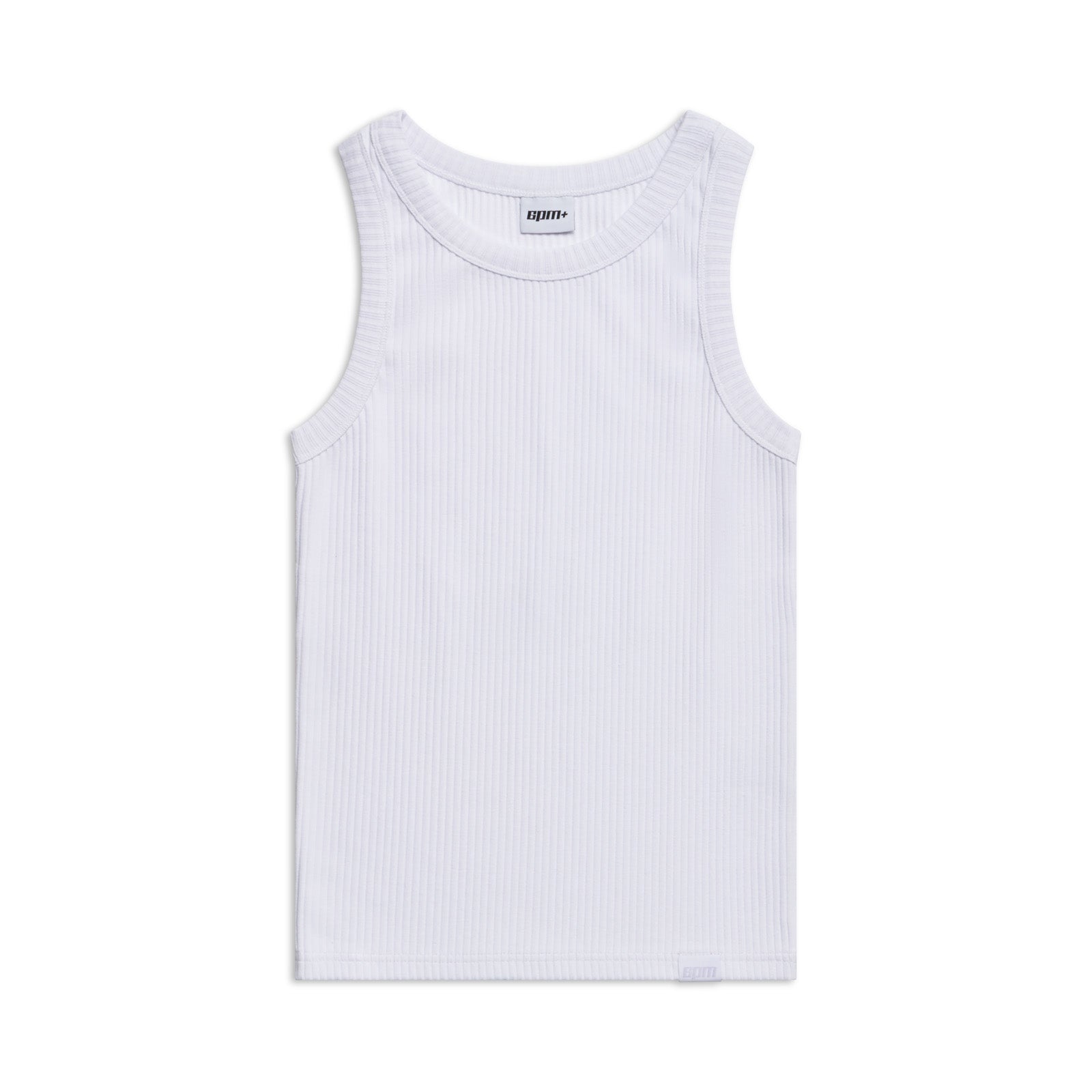 WIDE RIB TANKTOP WHITE