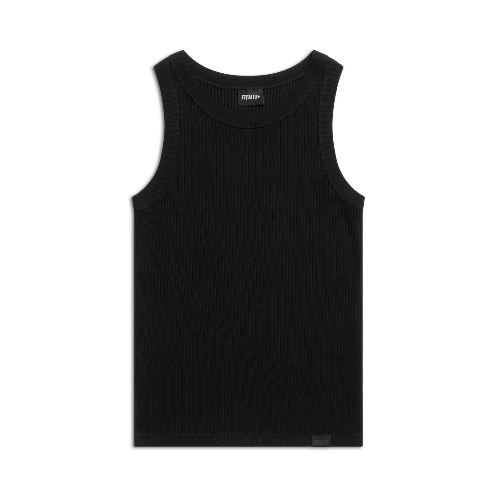 WIDE RIB TANKTOP BLACK