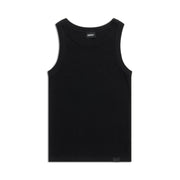 WIDE RIB TANKTOP BLACK