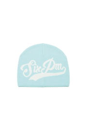 SCRIPT LOGO BEANIE TURQUOISE