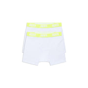 BOXER SHORTS WHITE/LEMON (2-PACK)