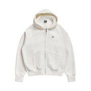 ZIP HOODIE COCONUT WHITE