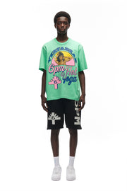 HOT YOGA T-SHIRT GREEN