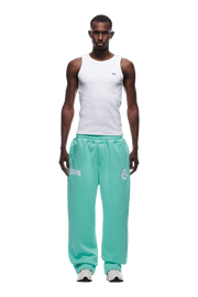 ICONS OPEN LEG JOGGER LIGHT MOSS